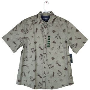 Stillwater Supply Co Men's Size‎ XL Short sleeve Fishing Shirt Camping Woods